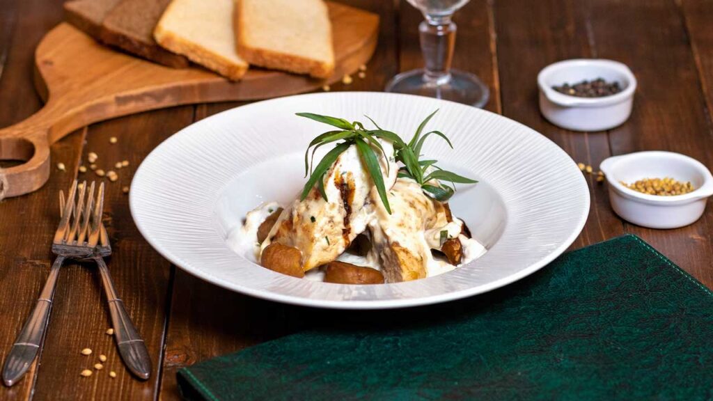 An amazing dish from one of the fusion food bloggers